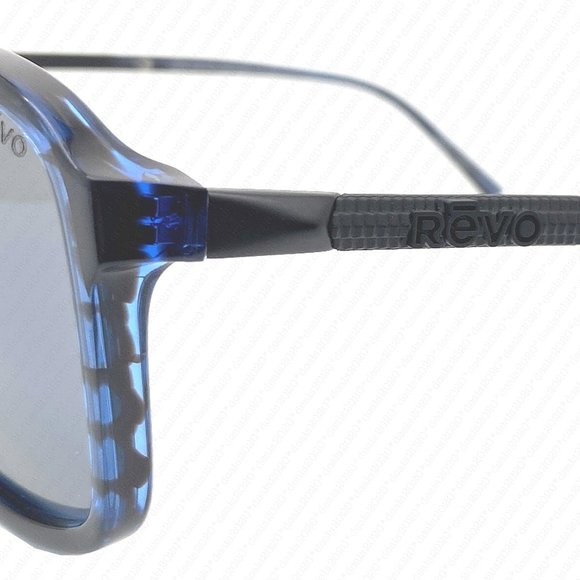 REVO Desert Jeep Navigator RE1165 05 60mm Blue Horn Polarized Sunglasses - Picture 8 of 11